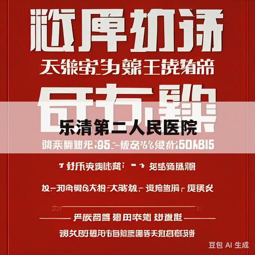 乐清第二人民医院(乐清第二人民医院是三甲医院吗)