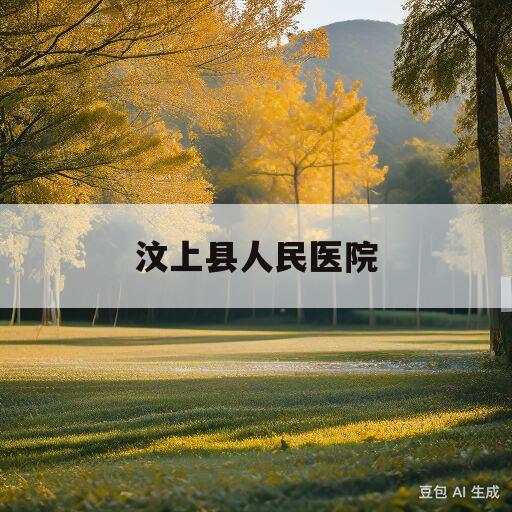 汶上县人民医院(汶上县人民医院领导班子)